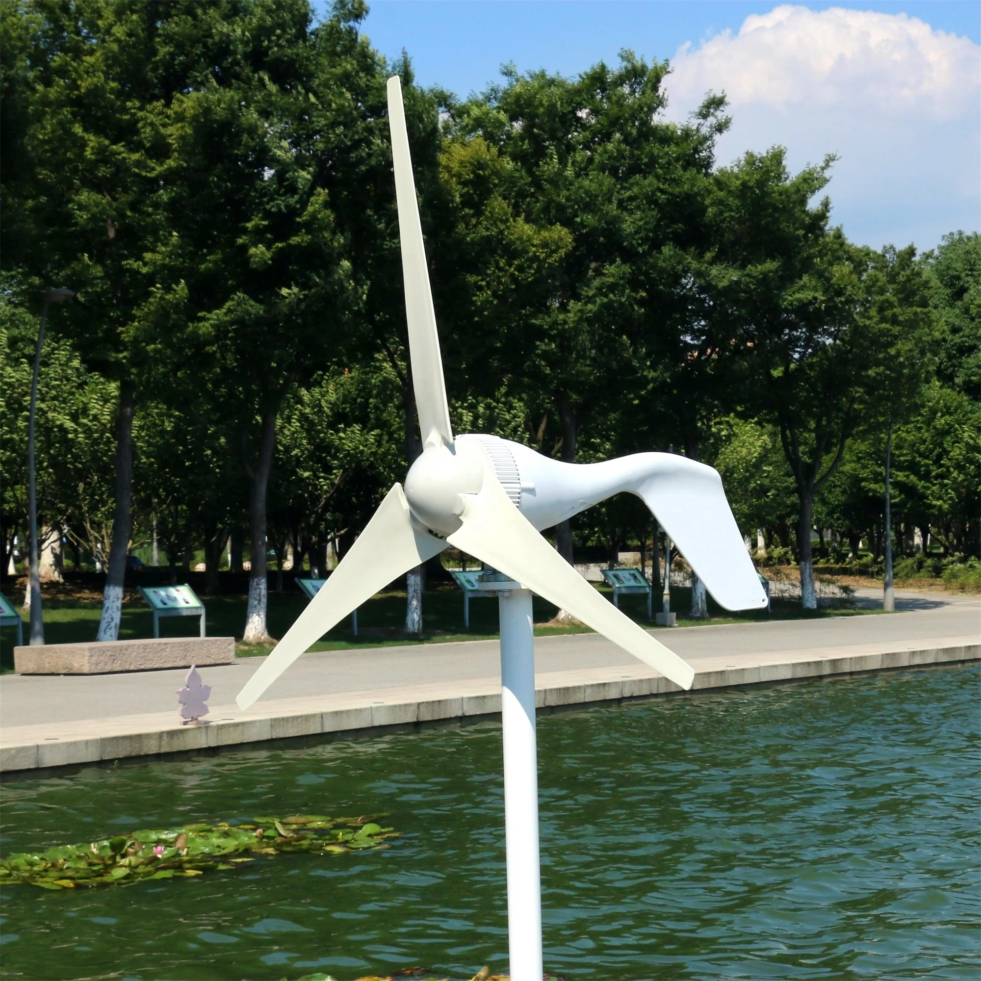 S400 Übersee-Lager 400W 12V 24 – Wind Turbine 400W 12V Bewertung und Preis