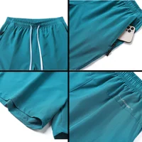 Men's Quick Dry Running Shorts with Drawstring and Zip Pockets - Ideal for Athletic Workouts and Gym Sessions 6