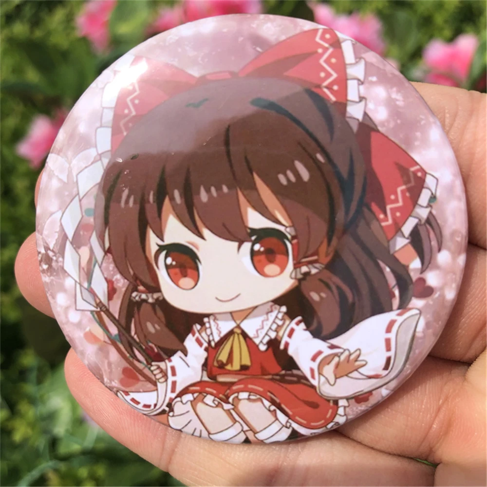 مشروع أنيمي توهو بروش صفيح ، مزار ، عذراء ، هاكوري ، ريمو ، هاكوري ، ريمو ، زي تنكري ، دبوس شارة ، SPTE ، إكسسوارات بروش