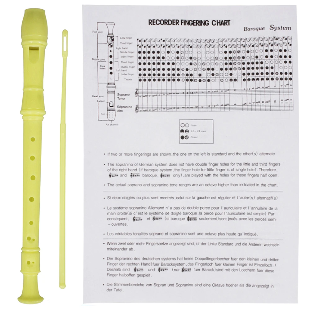 IRIN 8 Delikli Flüt Klarnet AB - Musical Instrument Recorder incelemesi ve fiyatı