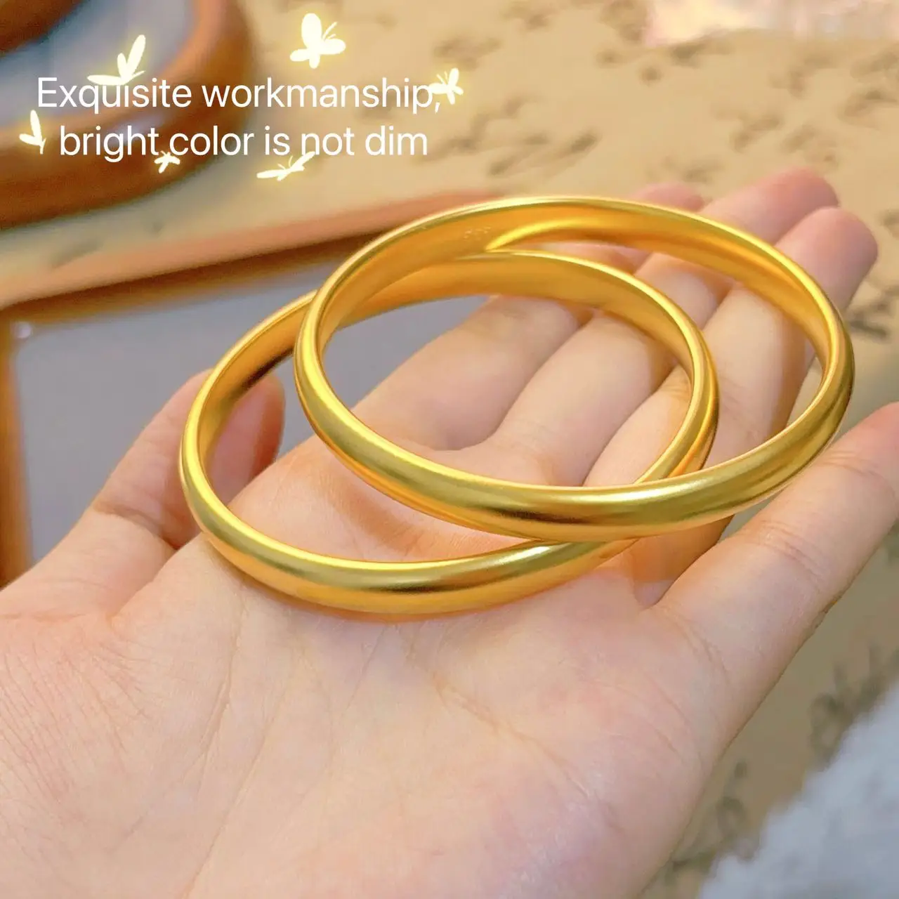 

7mm plain ring solid bracelet Vietnam sargent women's advanced bracelet