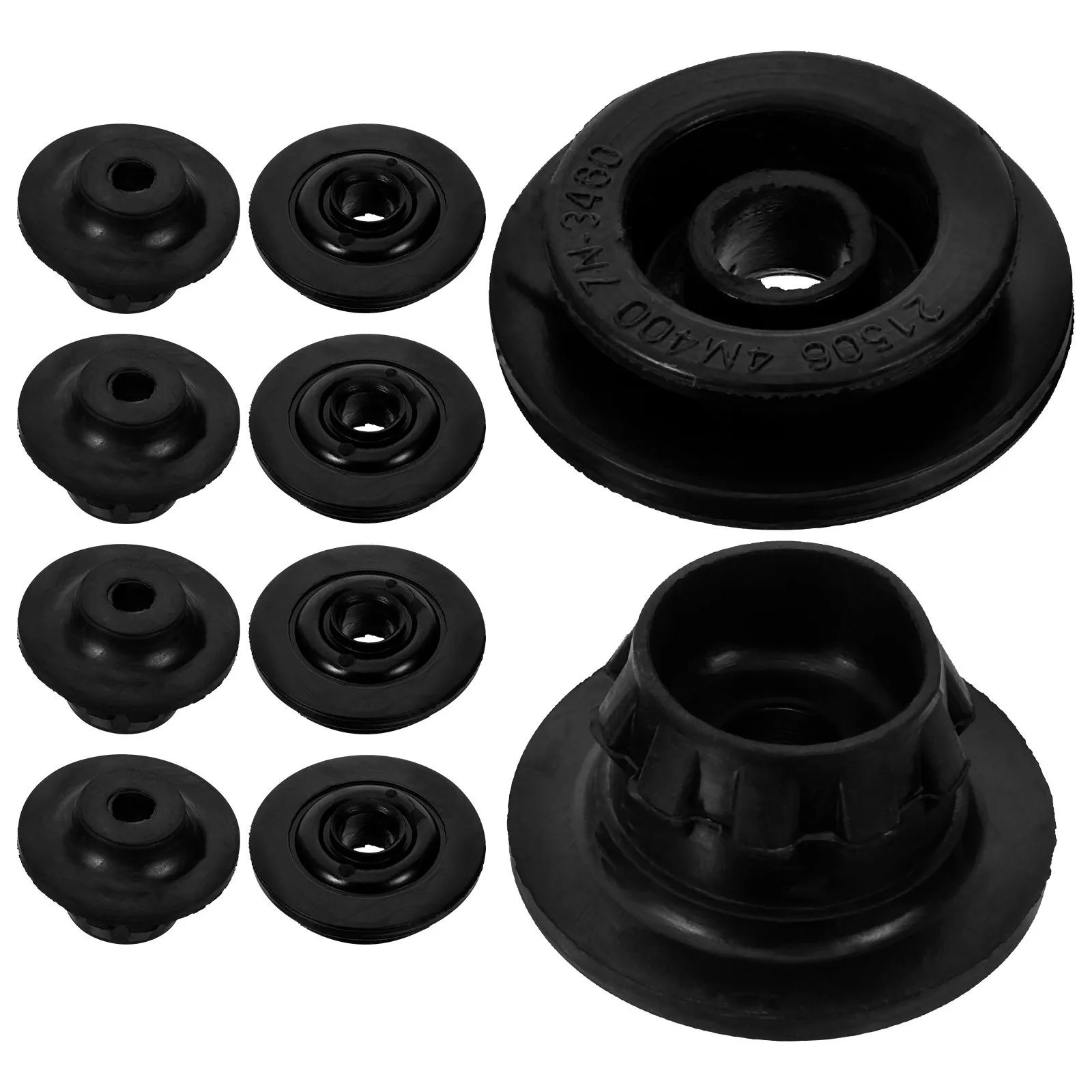 

10Pcs Car Radiator Mount Bushing Rubber Pads Replacement Radiator Support Bracket Cushion Vibration Noise Reduction