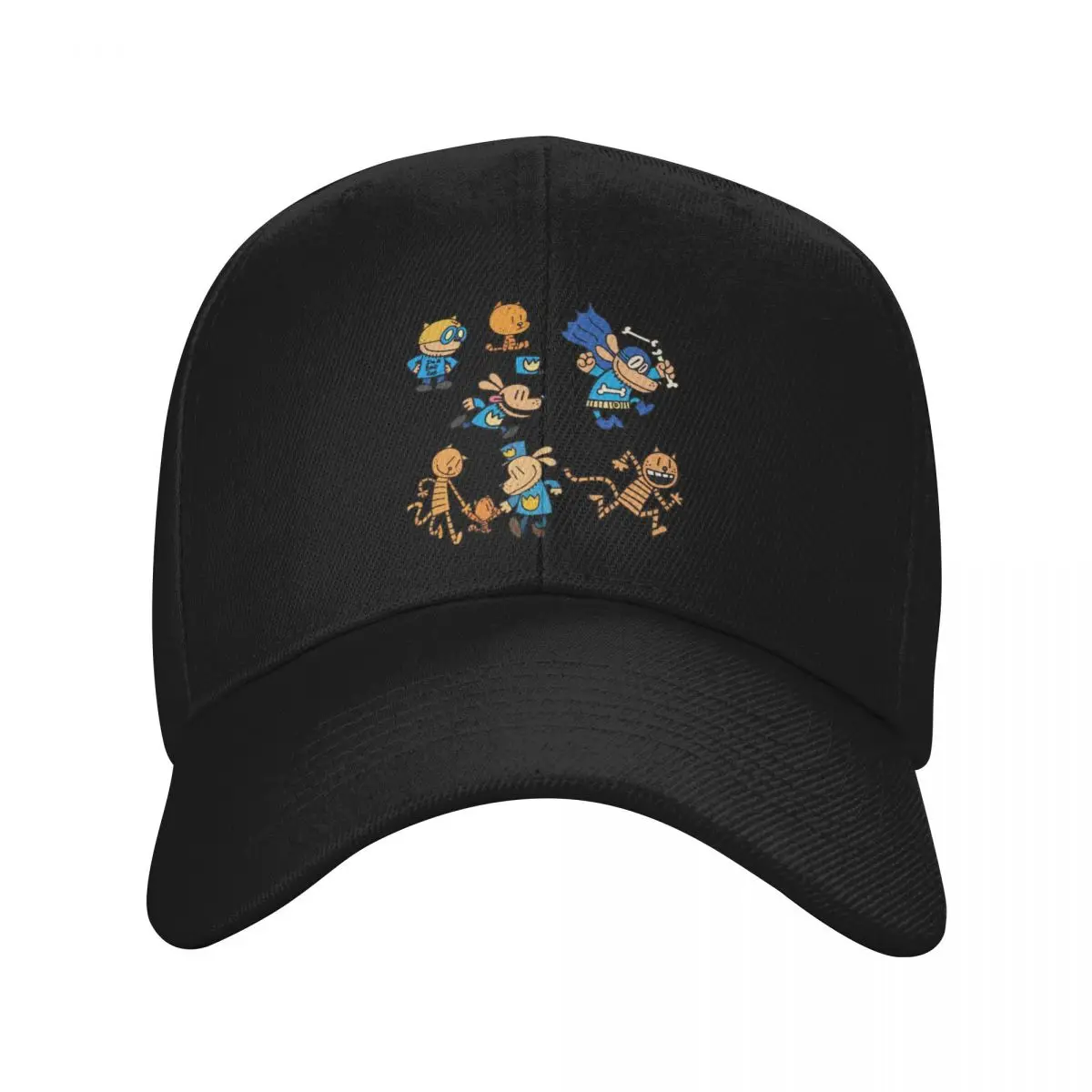 

Dog Man, Petey, Lil Petey Combo Set Pack Baseball Cap black Unique hats Sun Hat For Children Women's Beach Outlet 2025 Men's