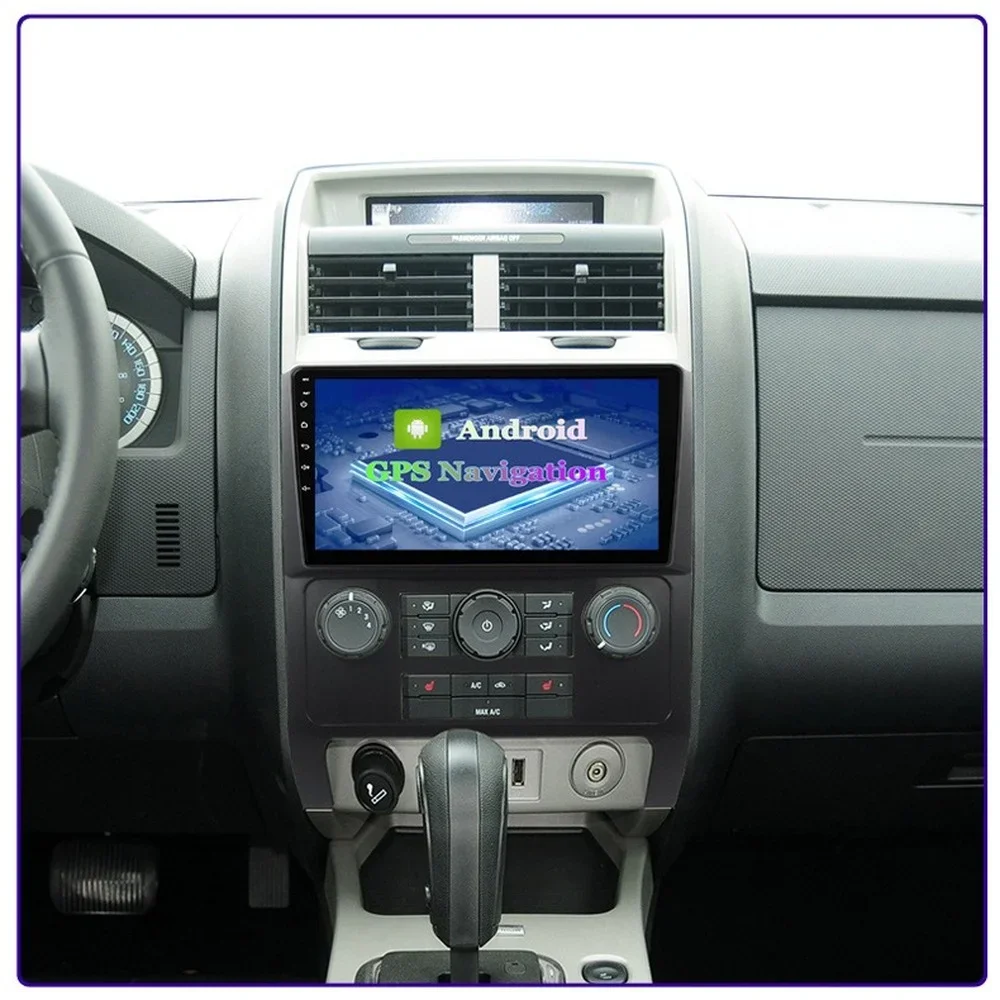 4G+64G Android 11 Car GPS Navigation For Ford ESCAPE 2007-2012 Car Radio With Mirror Link Backup Camera Support USB DVR