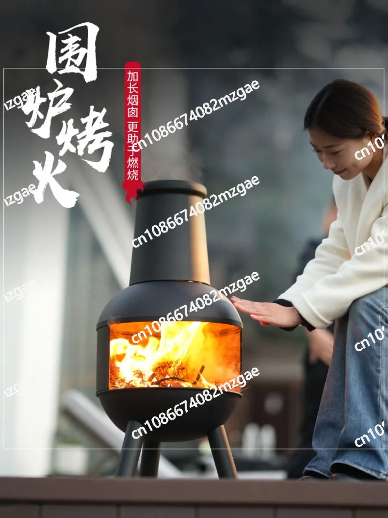 

Уличный гриль-обогреватель, патио, нагревательная печь на дровах, уголь, вилла, печь для барбекю, бытовая плита для проживания в семье, костра