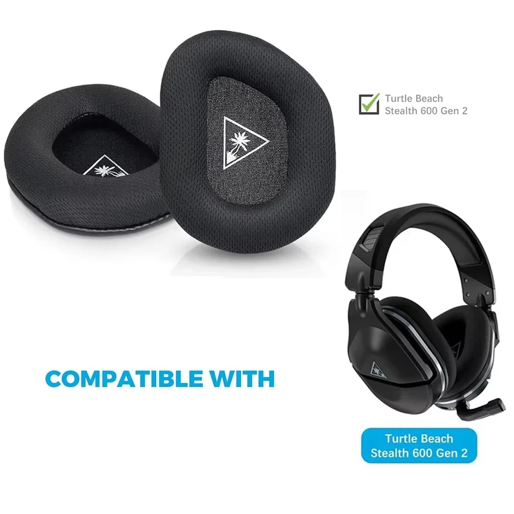 1 пара сменных амбушюр, наушники для Turtle Beach Stealth 600 Gen 2, беспроводные игровые гарнитуры, игровые наушники