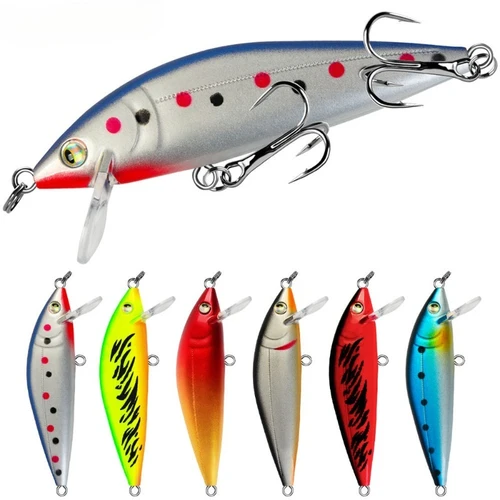 Luya Rock sumergido Mino cebo falso 7,5 cm cebo duro remoto 9,5 g cebo Luya de lubina ligera