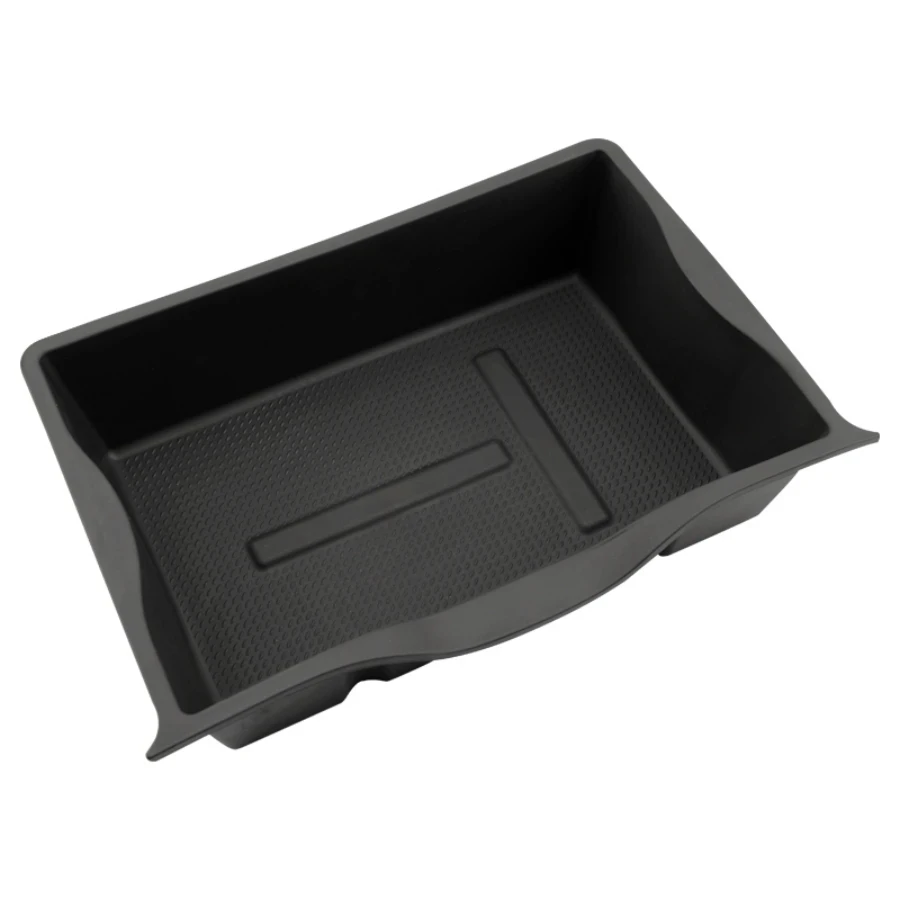 

Under Seat Storage Box For Tesla Model Y 2020 - 2023 TPE Driver Passenger Front Underseat Hidden Organizer Tray Bin Cubby Drawer