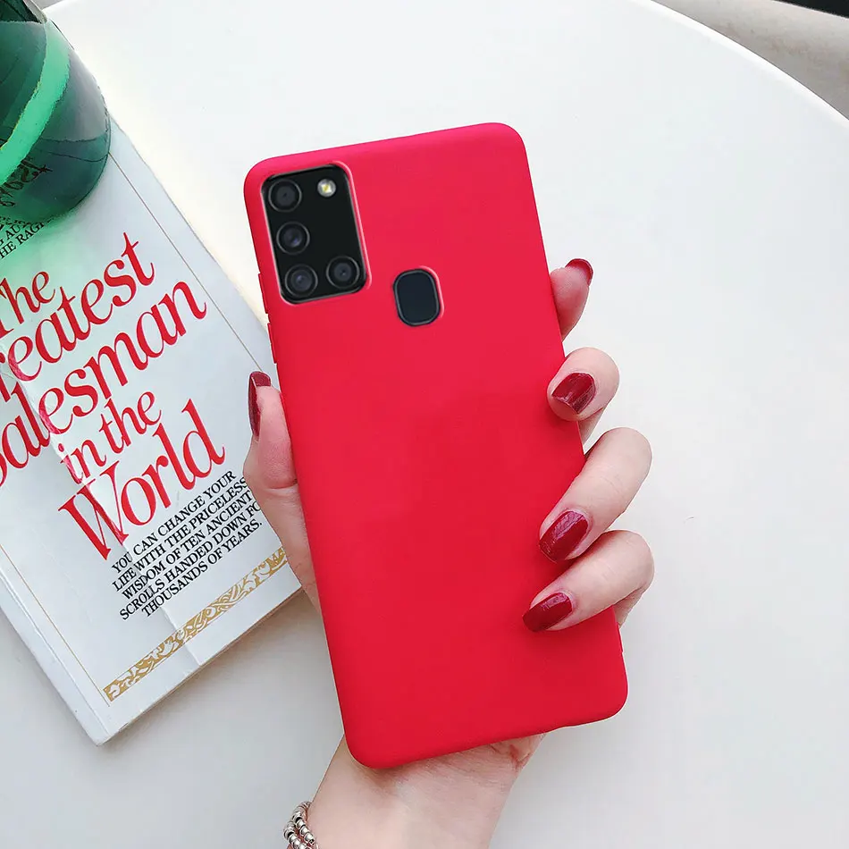 Luxus Fall Für Samsung galaxy A21S A11 A12 A32 A42 A52 A72 5G A10 A21 A21S A31 a41 A51 A71 A50 A70 Funda de Silikon Zurück Abdeckung – Detail 2