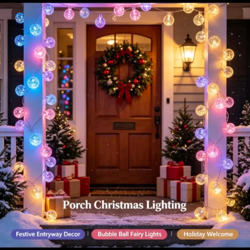 Solar LED Candy Cane Garden Lights, Waterproof Christmas Stake Lights for Yard Lawn Holiday Party Decor