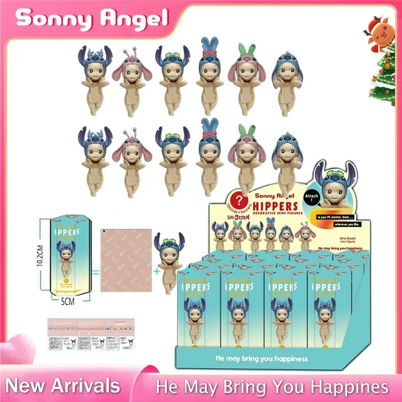 

Сонни Ангел 12 шт. стежка Kawaii аниме мультфильм коллекция мини-украшения персонажей милые куклы детские игрушки подарок на день рождения и Рождество