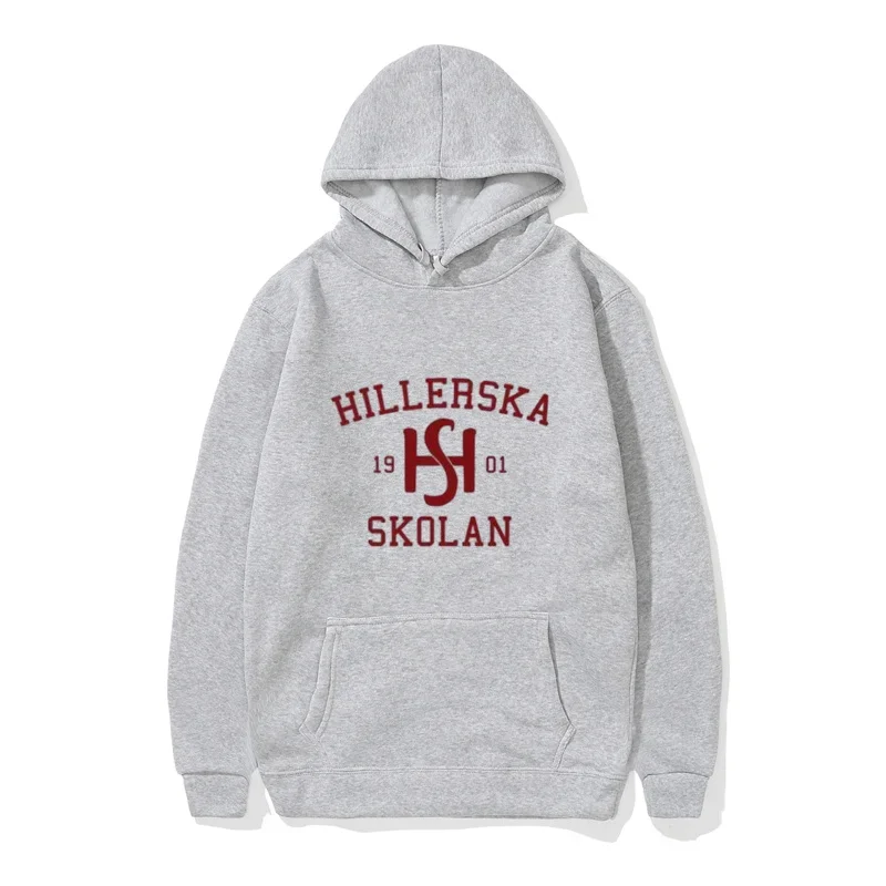 Young Royals Hillerska Skolan Hoodie Hillerska Skolan Unisex Hooded Sweatshirt Graphic Hoodies Long Sleeve Pullover Tv Show Tops