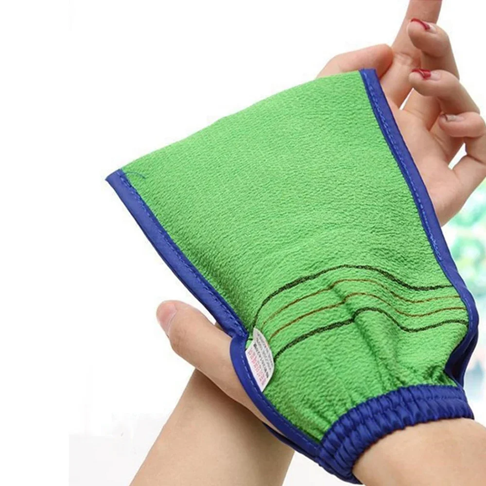 Ręcznik do kąpieli złuszczający Koreańska myjka Masaż ciała Peeling Ręcznik pod prysznic SPA Przenośna szczotka z ziarnami Peeling Rękawice do usuwania martwego naskórka Dorośli