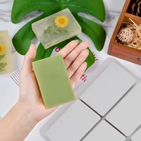 Silicone Soap Molds, 8 Cavities Rectangle Silicone Soap Molds, Great for Homemade Craft Soap Mold