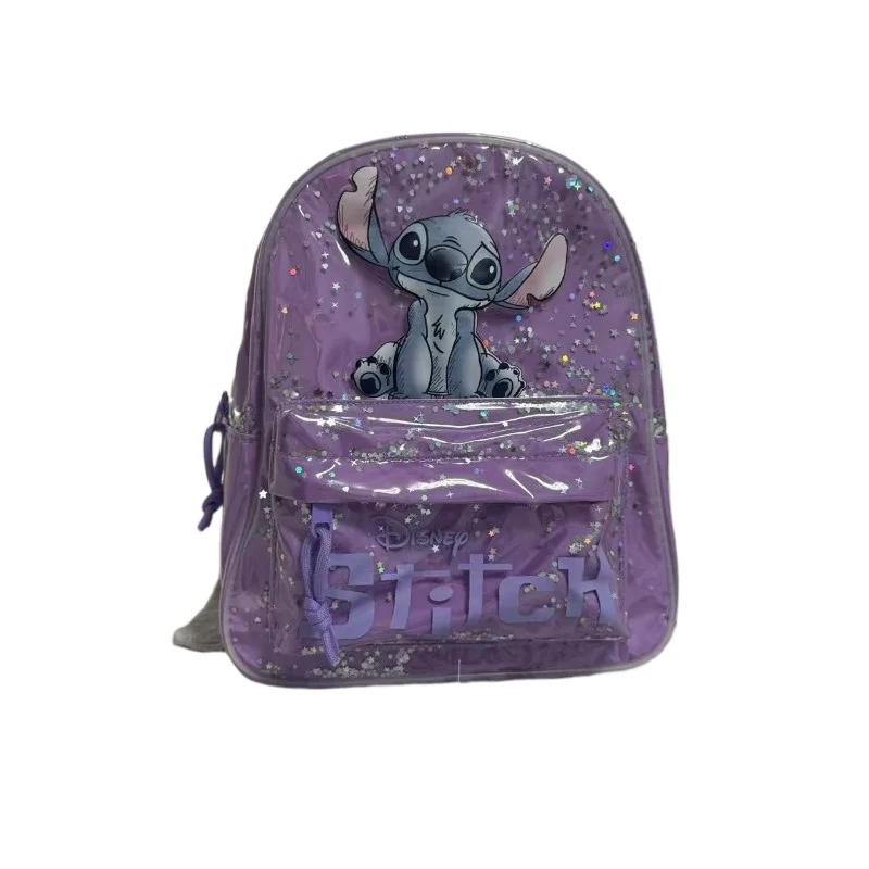 

Disney Stitch Backpack for Boy Cute School Bag Portable Lightweight Waterproof Mini Size Luxury Designer Bag