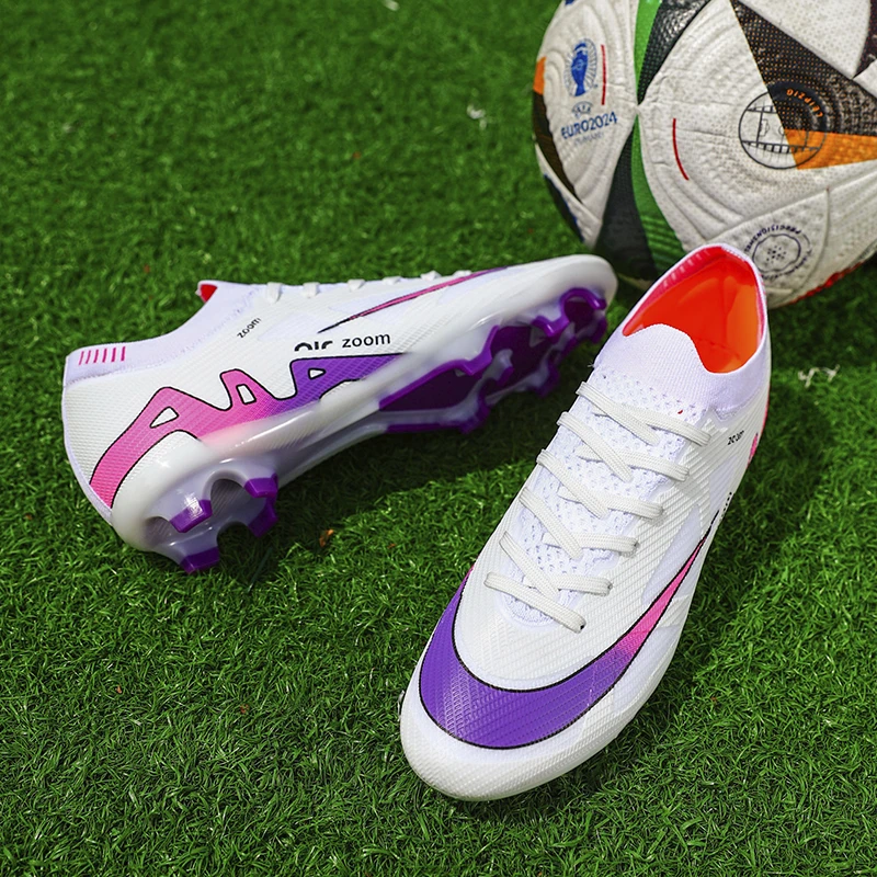 

New Ag Football Cleats, Ideal for Grass Field Training, Suitable for Men Women Teens, High-Performance Soccer Shoes