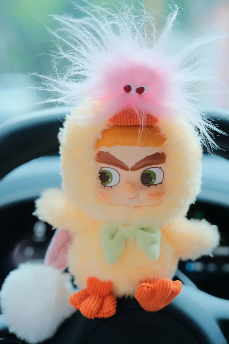 Quente 52 brinquedos cicilu huggable pato chaveiro de pelúcia brinquedo colecionável macio animal de pelúcia presente para namorada na moda brinquedo ornamento