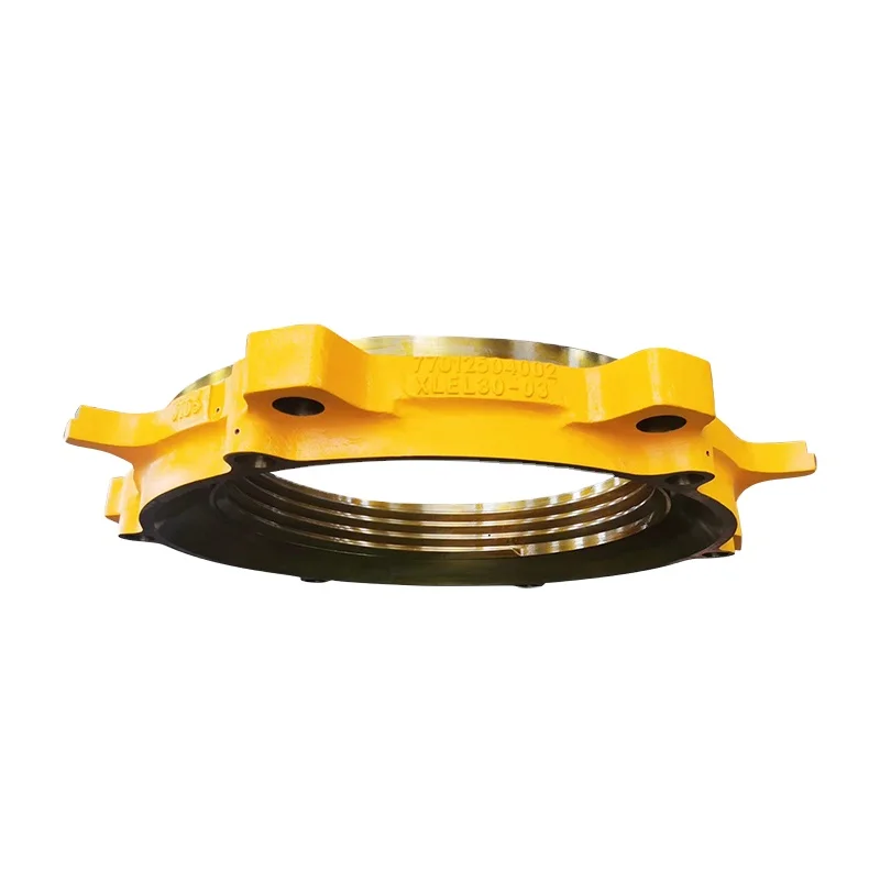 Adjustment Ring with Clean Threads Lets You Raise the Bowl Fast and Never Cross Thread in the Field