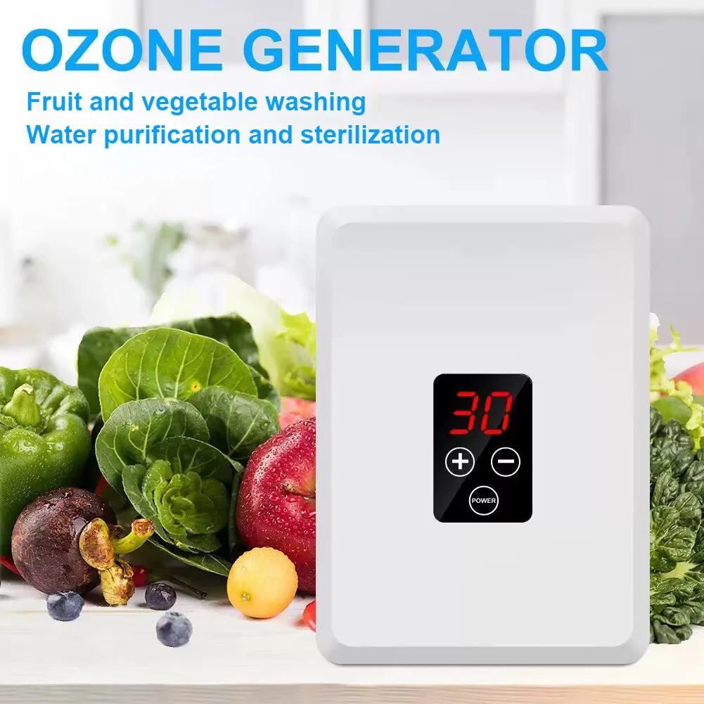 オゾン発生器-スマート果物と野菜の消毒機-消毒器-多機能空気清浄機