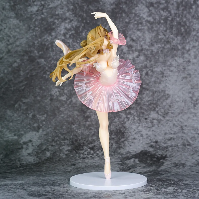 28.5CM 2024 New Anime Card Captor SAKURA swan Ballet Girl kawaii Figure PVC Model Toys Doll high quality Collect Ornaments Gifts