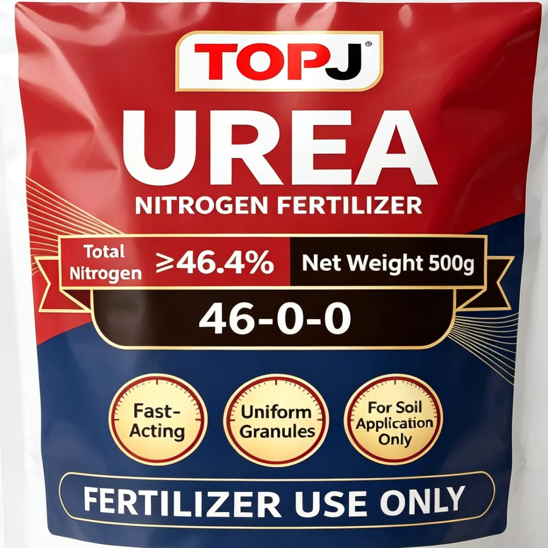 TOPJ Urea 46-0-0 Nitrogen Fertilizer ≥46.4%, Fast-Acting High Purity Carbamide, Agricultural Garden Plant Soil Fertilize