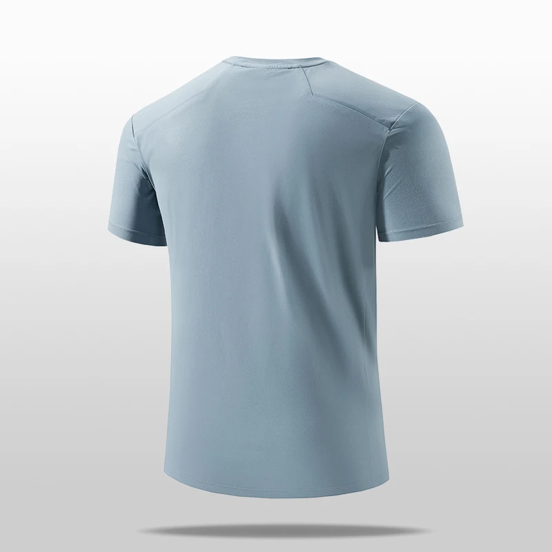LUCEN Fashion men's high-quality outdoor sports breathable quick-drying T-shirt for running casual wear short-sleeved shirt Top