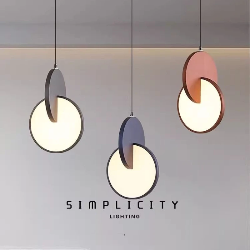 

Креативный регулируемый потолочный светильник для изголовья кровати, подвесная лампа для бара, светодиодный светильник для внутреннего освещения