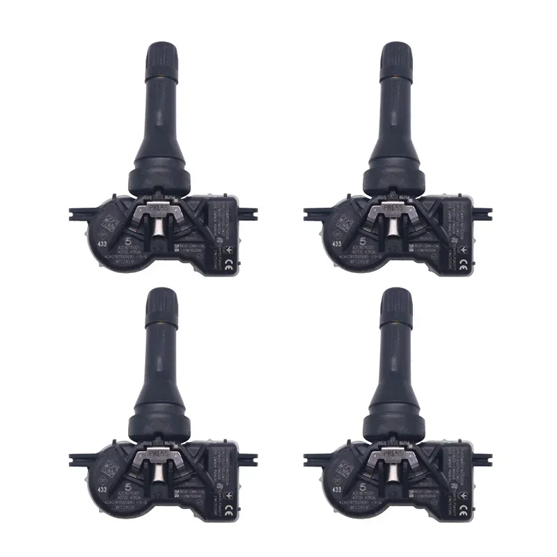 1/4PCS Car TPMS Tire Pressure Sensor for Nissan Micra NV200 Qashqai II  X-Trail Lada Granta Kalina 407004CB0A 407004CB0B 433MHz