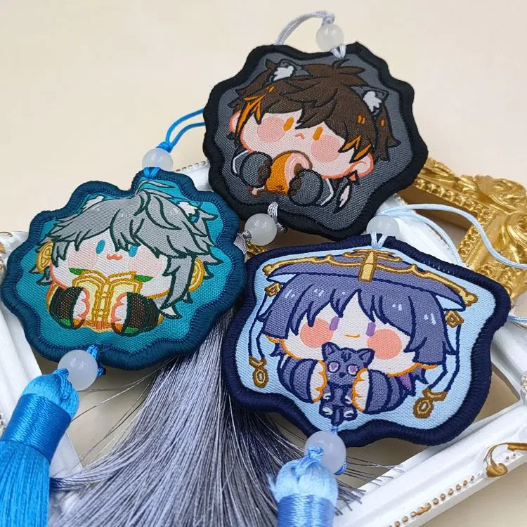 Genshin Impact Tartaglia Kazuh – Embroidery Xmas Ornaments Bewertung und Preis