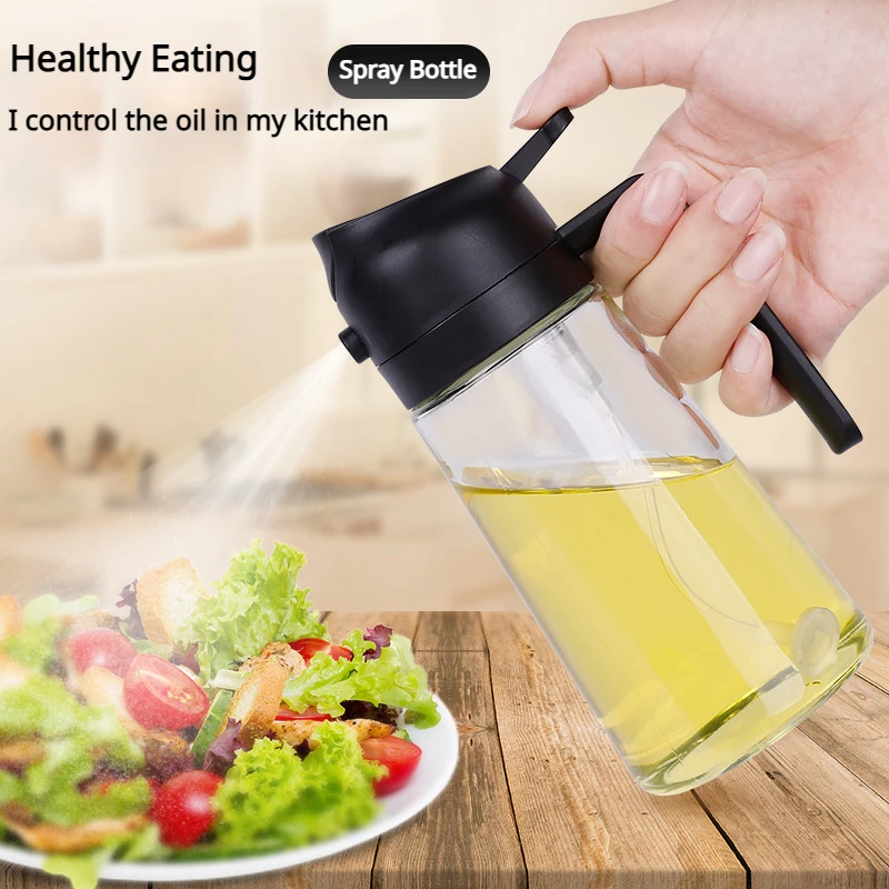 Pouring Oil Spray Oil Pot Not Hanging Oil Barbecue Soy Sauce Bottle Seasoning Box Spice Jar Sauce Bottle Sauce Dispenser