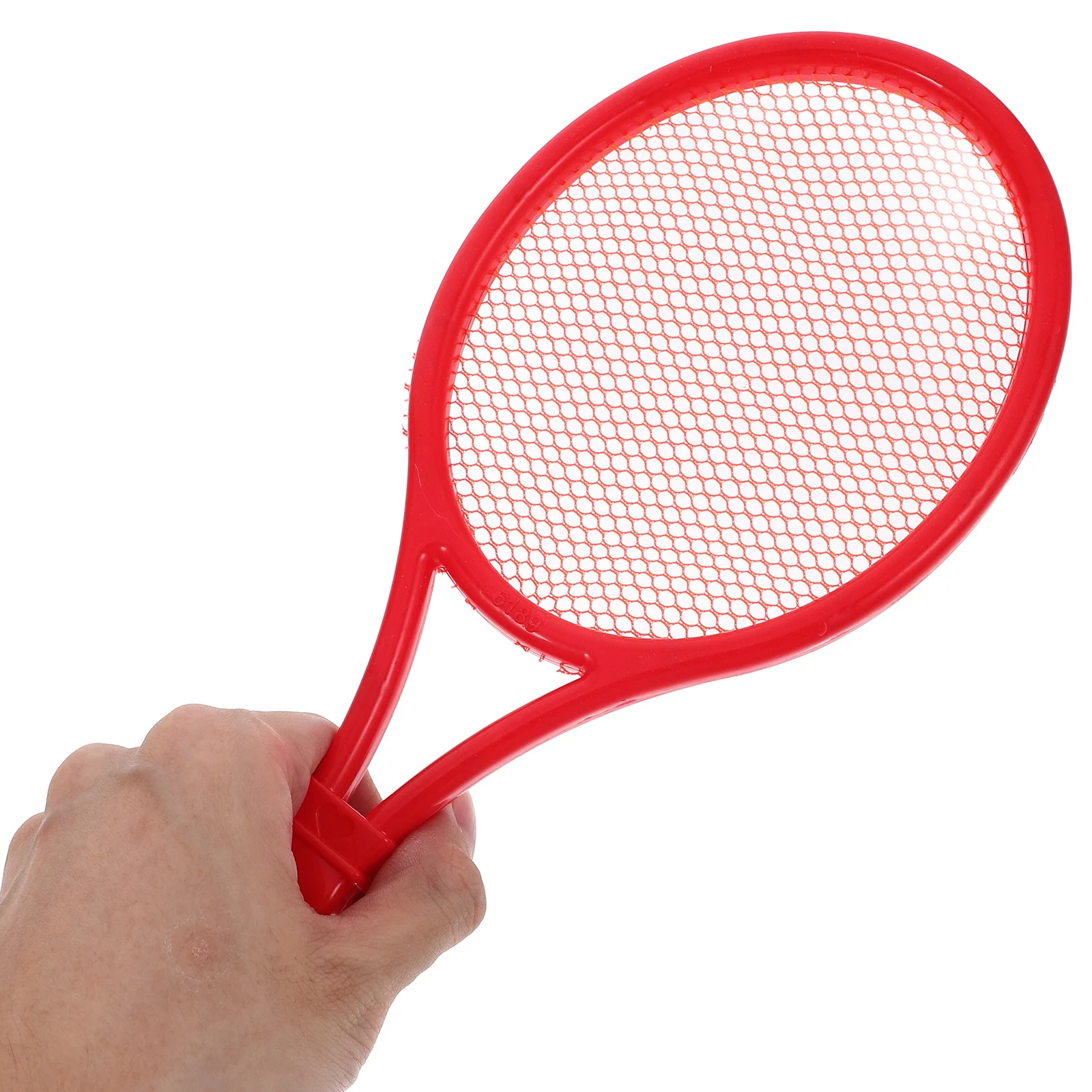 التنس البلاستيكي للرياضات الخارجية الوالدين - التفاعل التعليمي أحمر أصفر أخضر لون عشوائي 2 كرة متضمنة #6