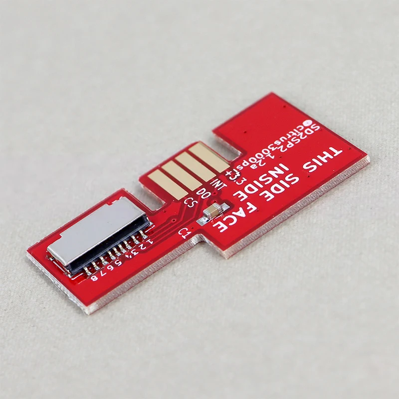 New 1Pcs For NGC SD2SP2 SDLoad GameCube Serial Port 2 Smooth FMV Low CPU Usage For Sd2sp2 Replacement Card Adapter Card Reader