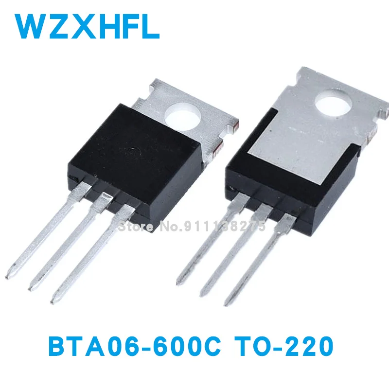 

10PCS BTA06-600C TO-220 BTA06-600 TO220 BTA06 06-600C new and original IC