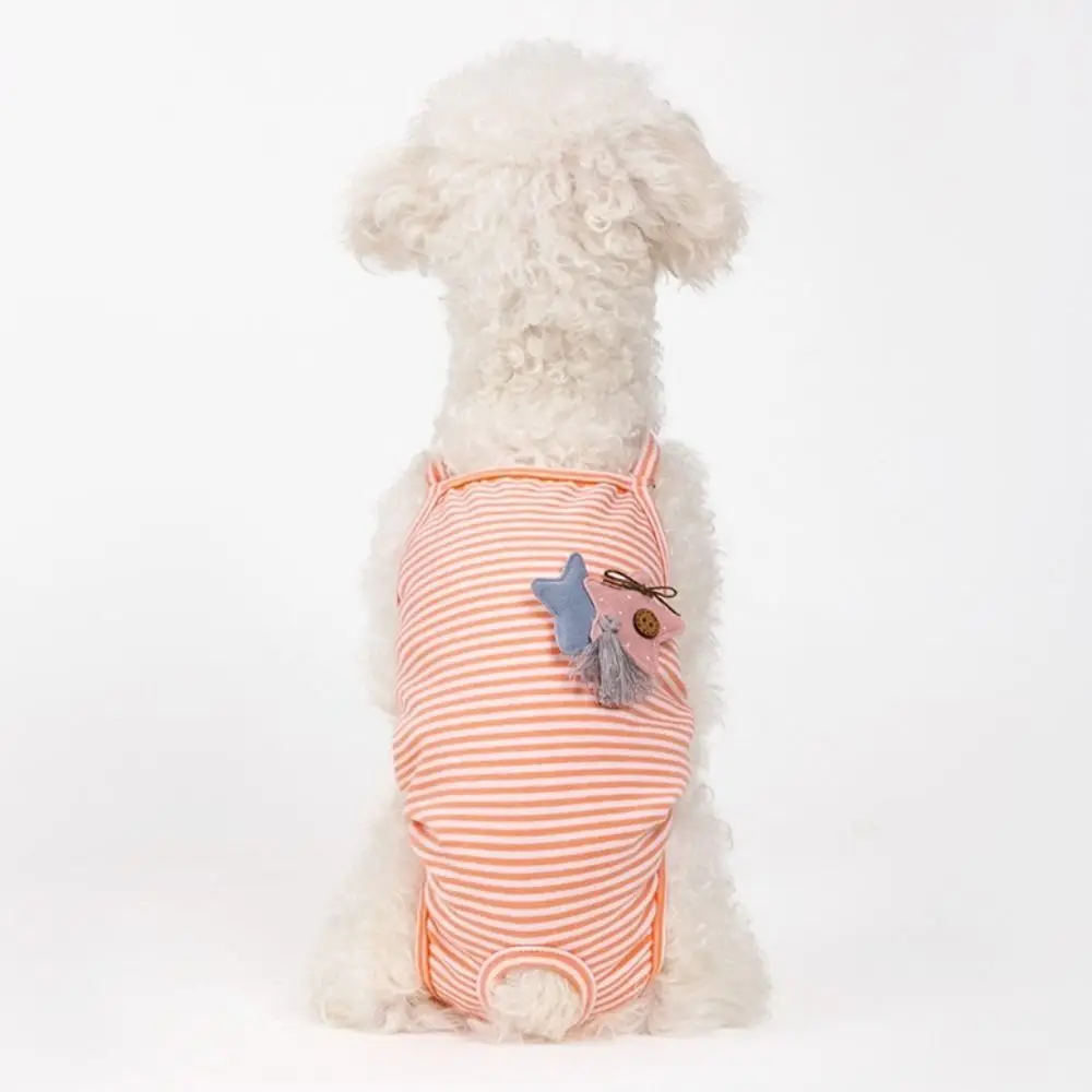 

Period Protection Pet Physiological Pants Adjustable Suspender Breathable Female Dog Diapers Washable Jumpsuit