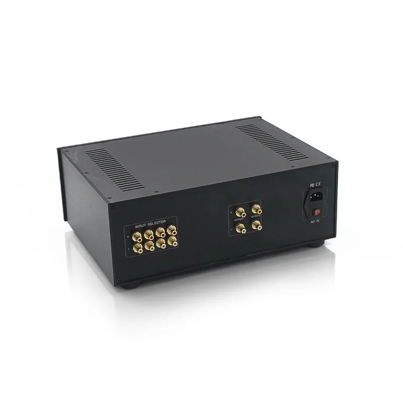 STR11A-Max Reference CARY AE-1 Circuit 6SN7 Vacuum Tube Remote Control Audio Preamplifier with 4-Way Inputs and 2-Way RCA Output view 5