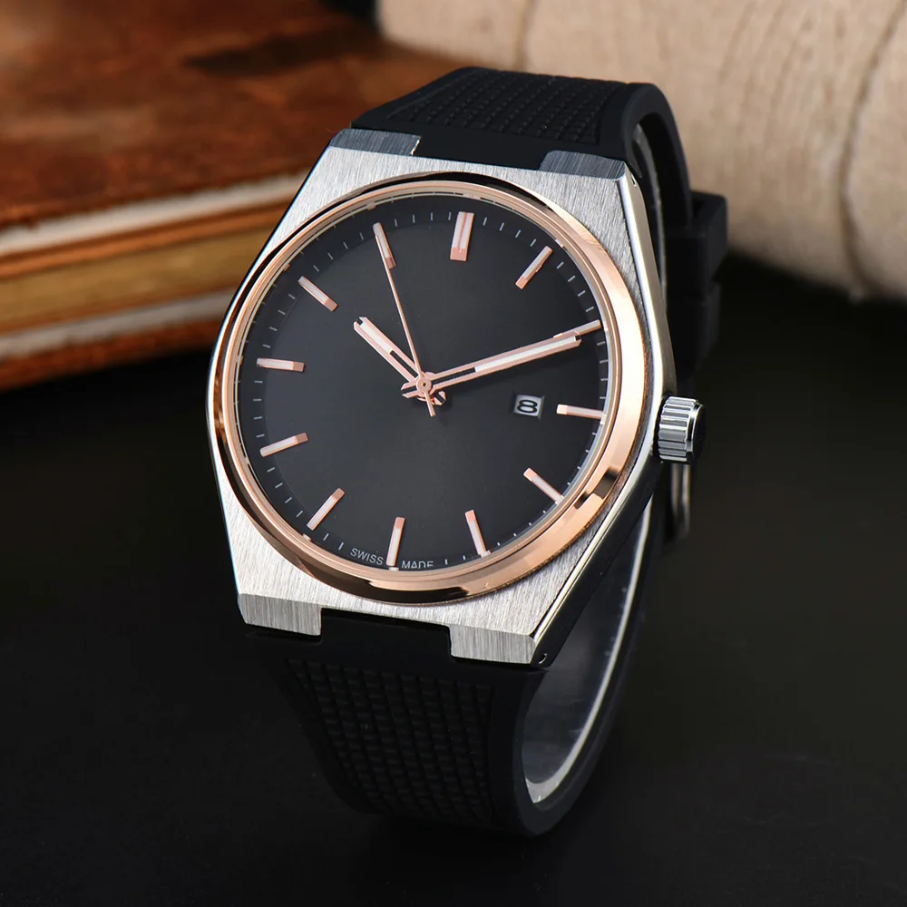 

Men's Watch 2025 New Fashionable Men's Sports and Leisure Watch Luxury Sapphire Waterproof 10 Bar Men's Quartz Watch relogio