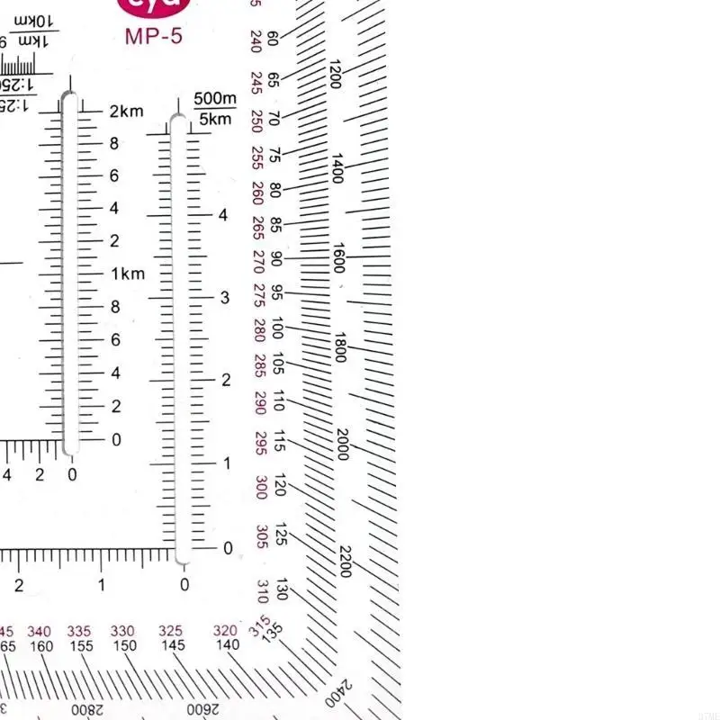 37ME MGRS Coordinate Grids Reader Protractors Coordinate Scale Map