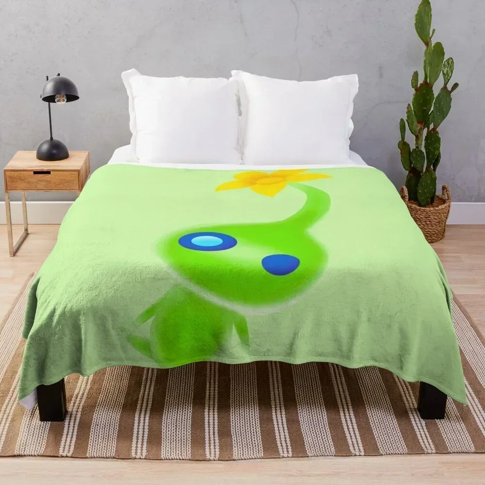 

Glow Pikmin Throw Blanket Cozy Sofa Blanket for TV Watching Napping