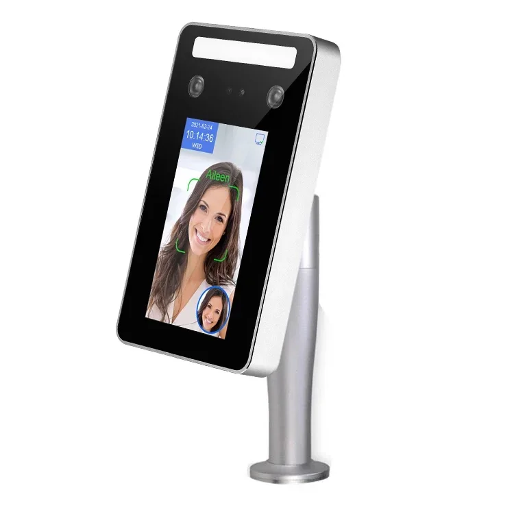 IP65 Waterproof Facial Recognition Employee Time Attendance Machine TCP/IP NFC Access Control System With Free SDK