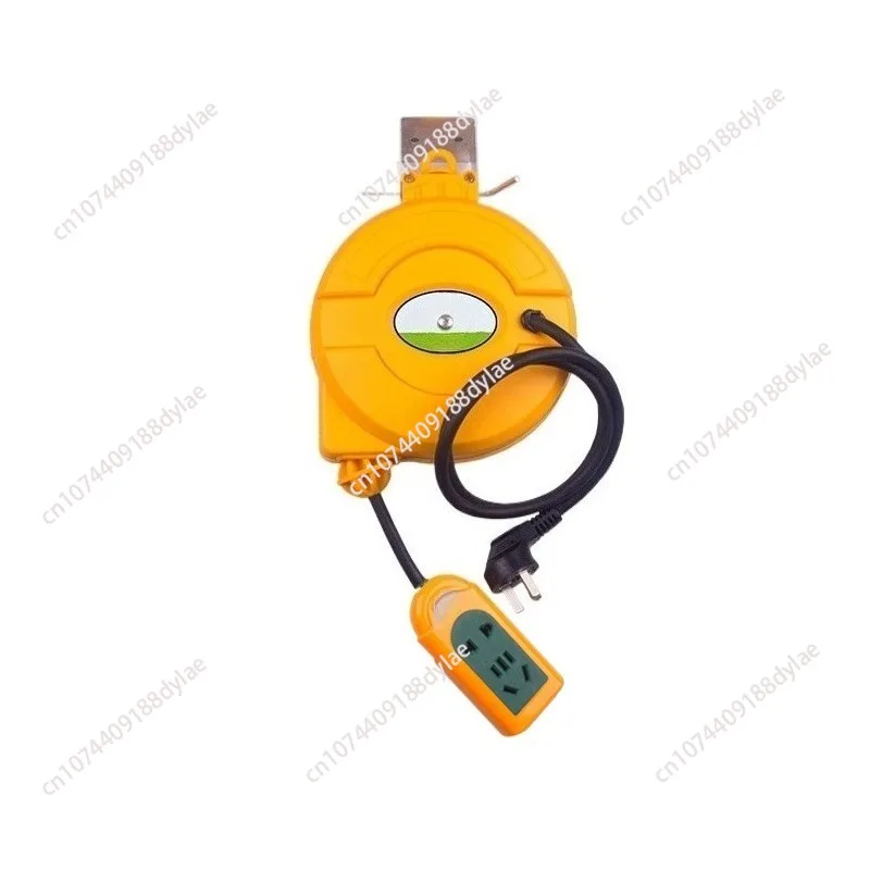 

5M Automatic Retractable Power Cable Reel Wire Telescopic Cable Drum Electric Cable Reel Power Supply Hose Reel 3000W