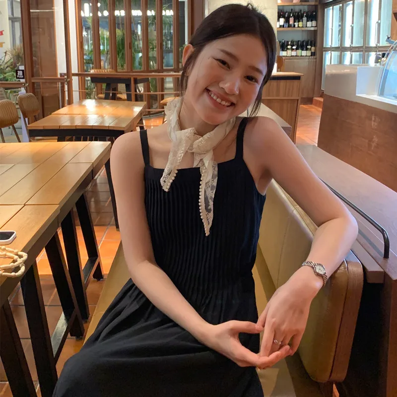 Gentle Soft Plaid Design Svel ter Dr Skater Sle Korean Faion Spring Autumn Winter Women's Dr School Outing