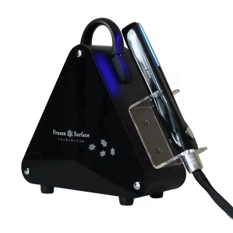 Hair Care Machine Ice Cold Frozen Flat Iron Hair Straightener Machine For Hair Scalp Treatment Salon Equipment CE