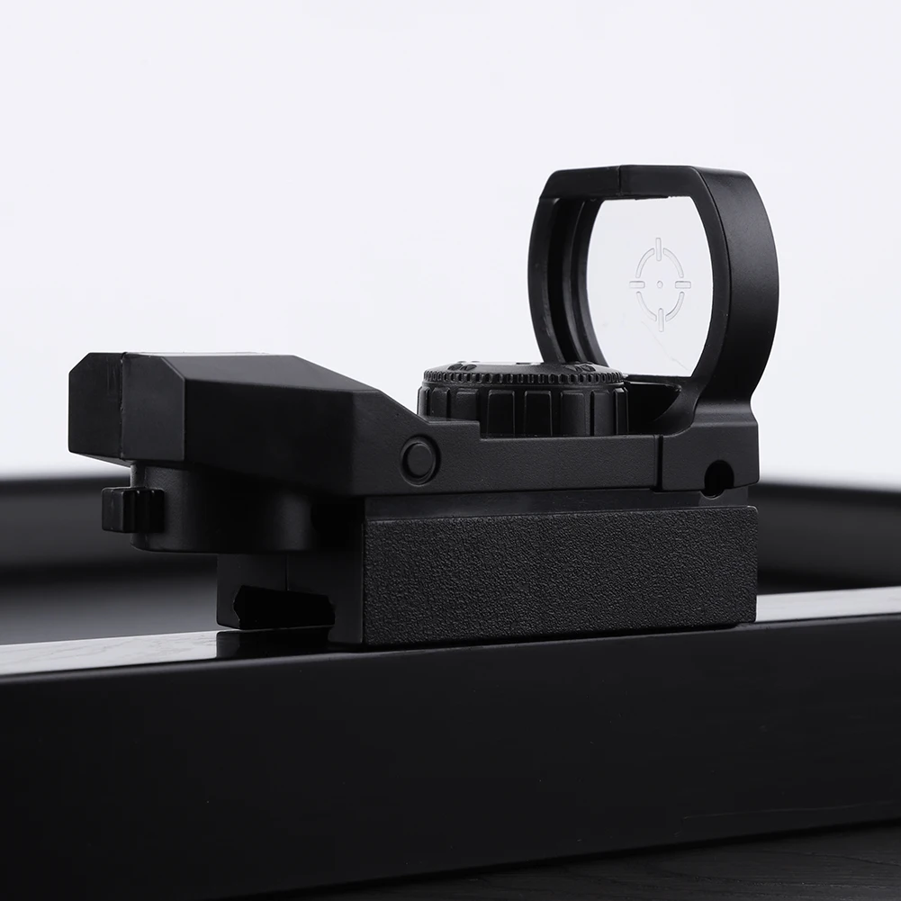 1-10 قطعة نطاق البصر النقطة الخضراء ABS البصريات المنعكس البصر مشاهد المدمجة البصريات المنعكس مشاهد المدمجة لبنادق جبل السكك الحديدية 20 مللي متر