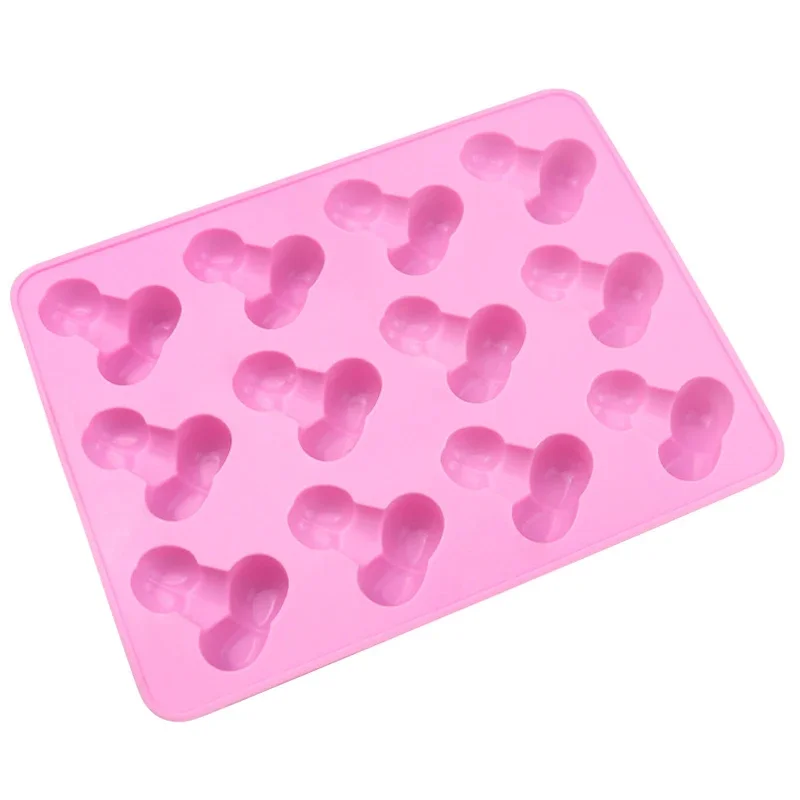 2024 nuovo Silicone 12/8 fori 3D Sexy stampo per torta del pene Dick Ice Cube vassoio stampi per cioccolato fai da te stampo per la decorazione