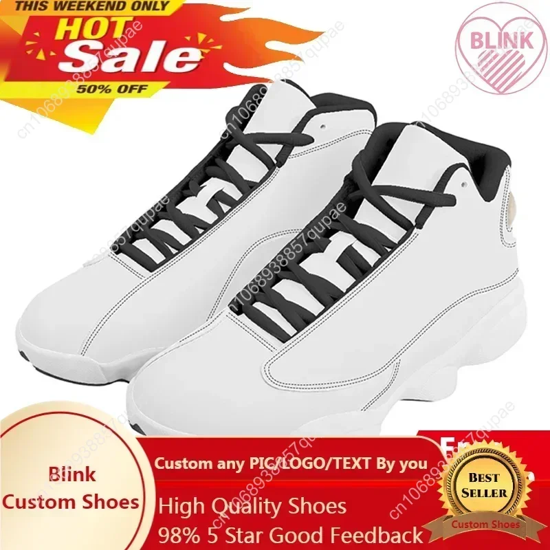 

Custom Shoes Mens Sneakers Fashion Comfortable Design Logo Sports Flats High Quality DIY Breathable Basketball Shoes F14WF14B