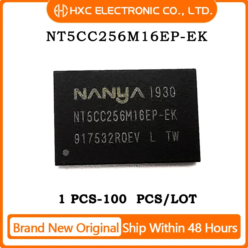 Free Shipping 1PCS/10PCS/50PCS/100PCS NT5CC256M16EP-EK Brand New Original IC Chip