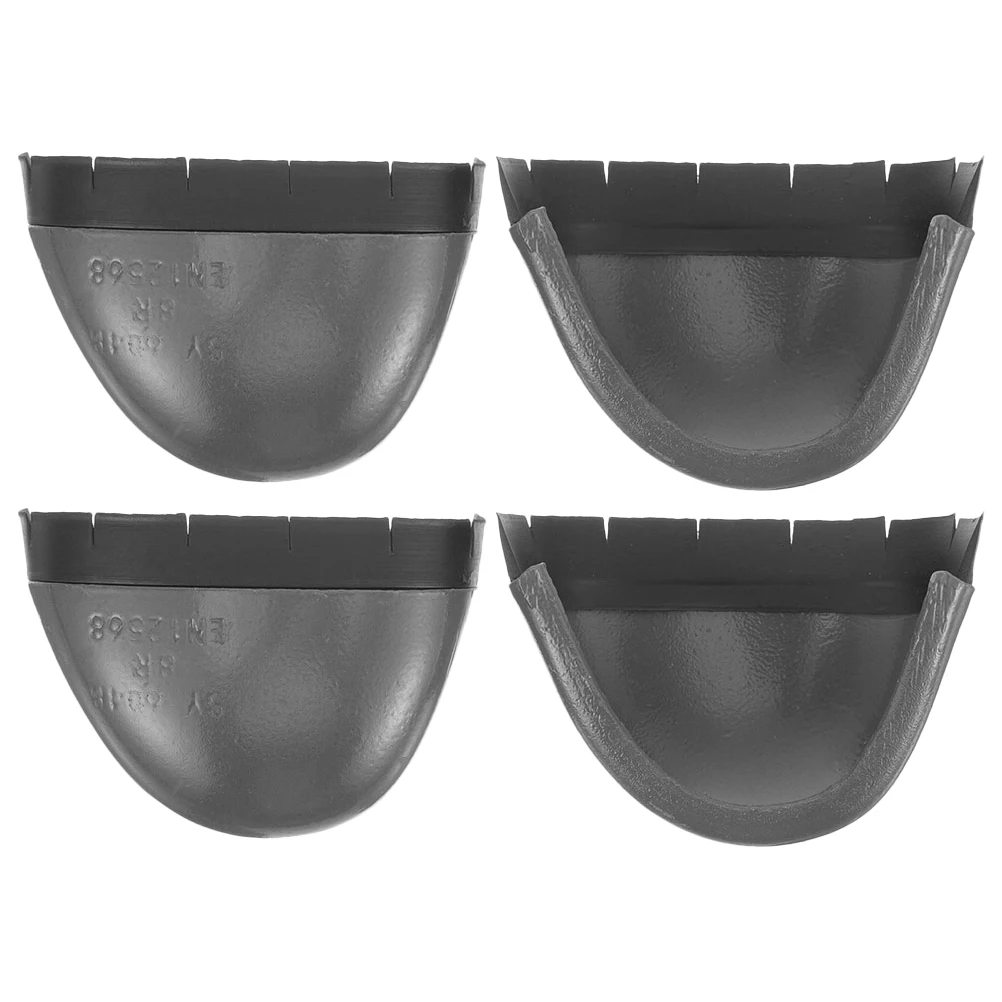 

2 Pairs Safety Shoe Toe Caps Metal Tip Protector Covers Inserts Composite Boots Puncture Resistant Reinforced Durable