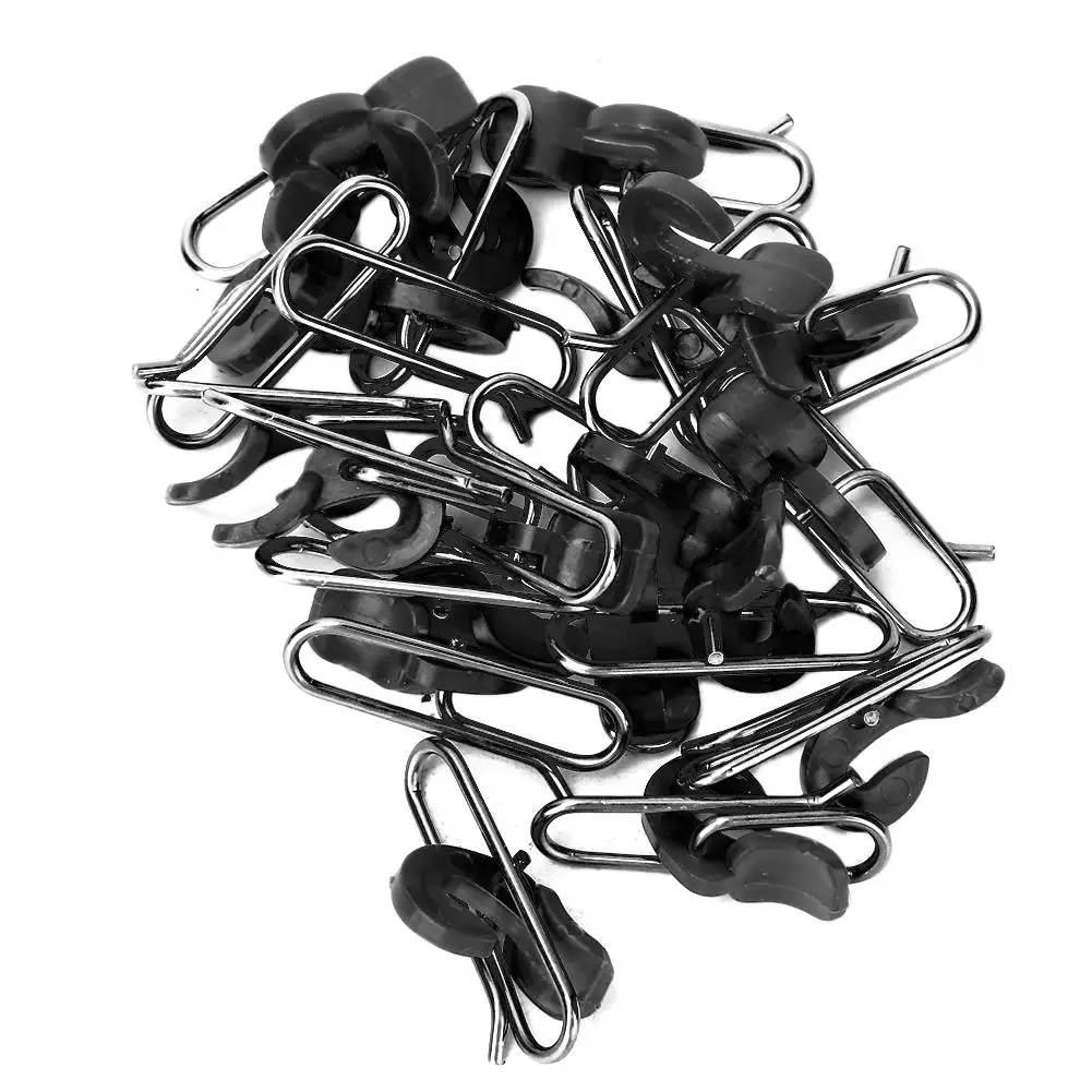 

30 Pcs PE Fishing Lures Clips Release - Lightweight Decoupling Hooks for Sea & River Fishing Accessories