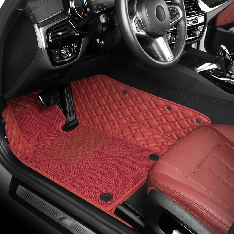 Custom Fit Car Floor Mat High Quality ECO Material for 98% Over 3000 Models 5-seats Car for Only Left Hand Drive Dropshipping