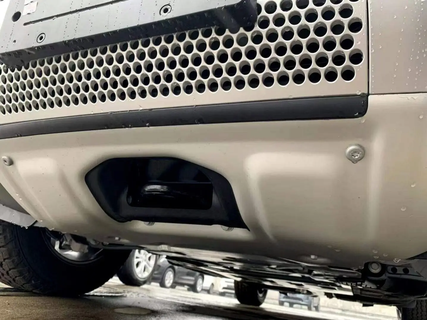 Spedking Cheap Price Protector Car Front Bottom Bumper Guard for Land Rover Defender 2020 Defender
